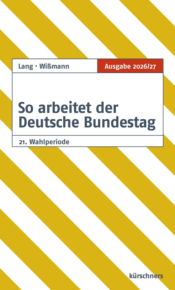 So arbeitet der Deutsche Bundestag / 235 So arbeitet der Deutsche Bundestag / 235